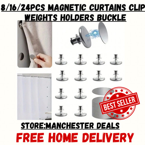 24pcs magnetic curtain - 8/16/24pcs,