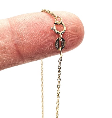Gold chain necklace - chain,