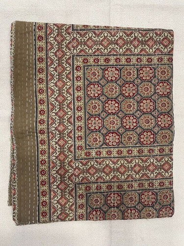 Indian handmade kantha quilt - handmade,