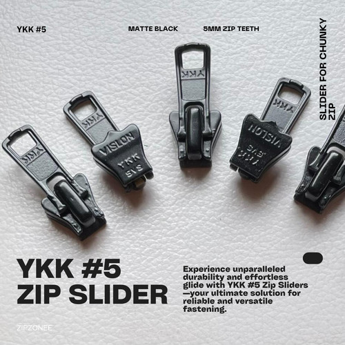 Ykk chunky zip slider - chunky,