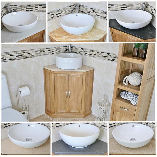 Solid oak bathroom corner - bathroom,