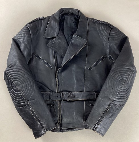 Vintage leather biker - vintage,
