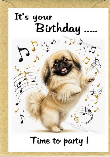 Pekingese peke dog - /, 6")