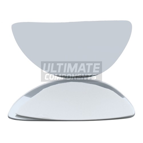 Lower wing mirror glass ford - lower,