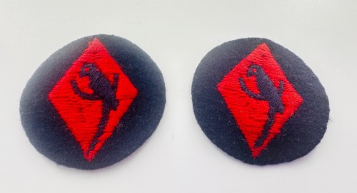 Pair wwii british 48th - pair,