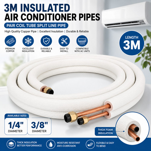 Insulated 3 8 air - insulated, 1/4"