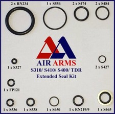 Air Arms Extended Seal Service Kit for s400 s410 s300 s310 s410F MPR TDR - S701+