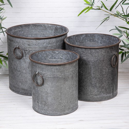 Large metal zinc - large,