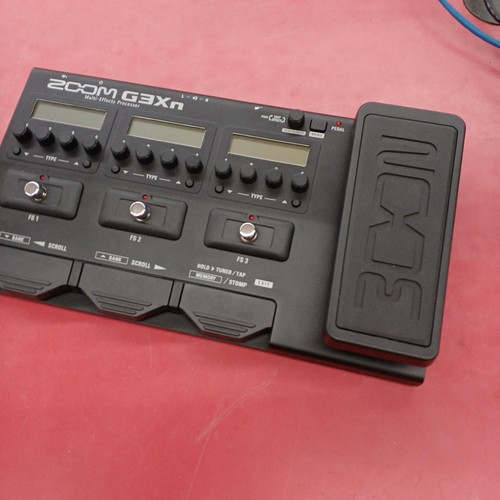 Zoom g3xn multi effects pedal - zoom, multi-effects
