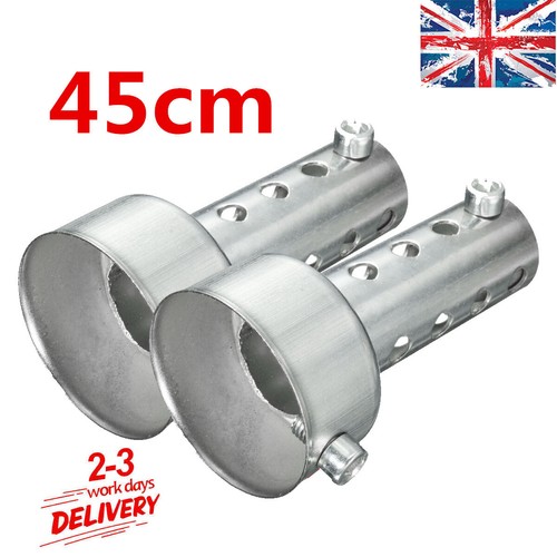Short 45mm motorcycle - 45mm, exhaust