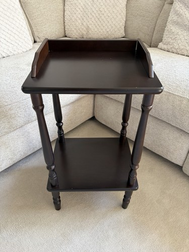 Vintage mahogany side table - vintage,