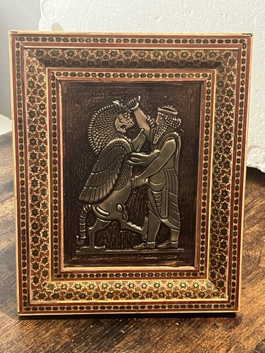 Vintage khatam kari framed - vintage,