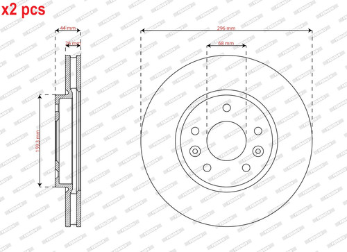 Pcs sides fits for - sides,