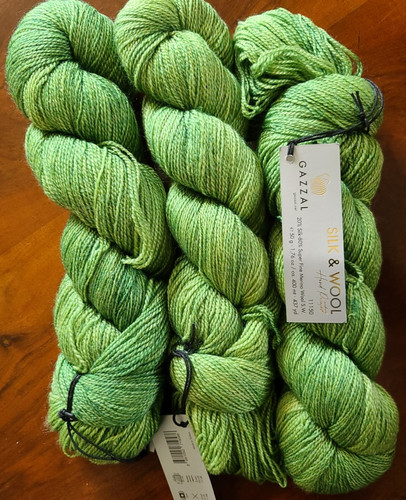 Gazzal silk and wool lace - 3,