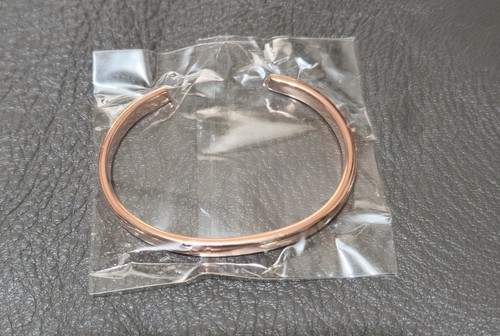 Pure copper cuff bracelet - pure,