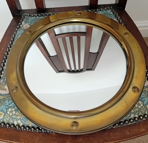 Vintage porthole style - porthole, round