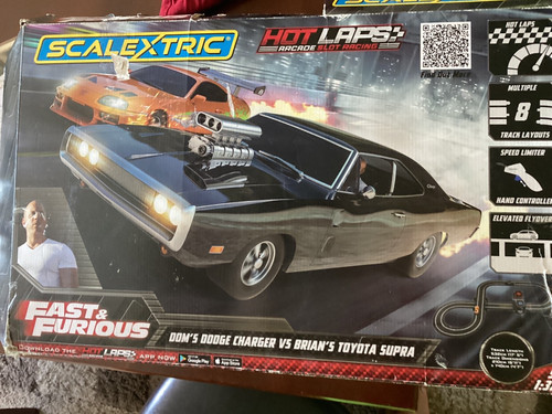 Scalextric fast and furious - and,