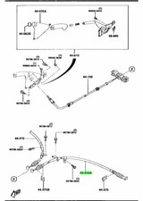 OEM REAR PARKING CABLE (L)