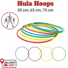 Weighted Hula Hoop 55/65/75cm Fitness Exercise Ring Kids Adults Dance Activity