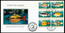 2004 Freshwater fish/Lake Wanam rainbowfish,Glossamia,Papua New Guinea,M1039,FDC