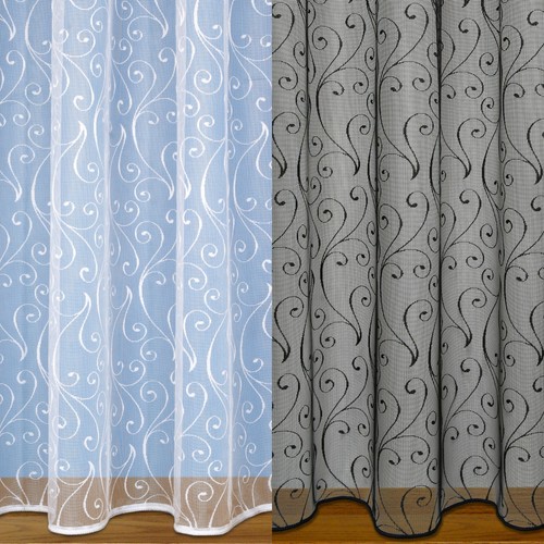 Net curtains scroll - curtains,