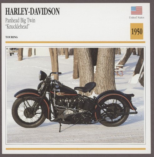 Harley davidson 1950 panhead - 1950,