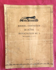 1957 MC 5 Tiller Tiller Maintenance Manual (Model L & F)