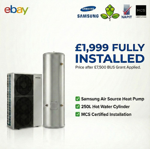 Samsung air source - heat, &