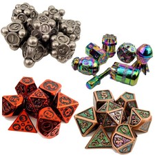 Metal Dice Set (Select Style)