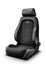Sparco GT Sports Road Seat Black Microfibre Sky Fabric Reclining Tilt Mechanism