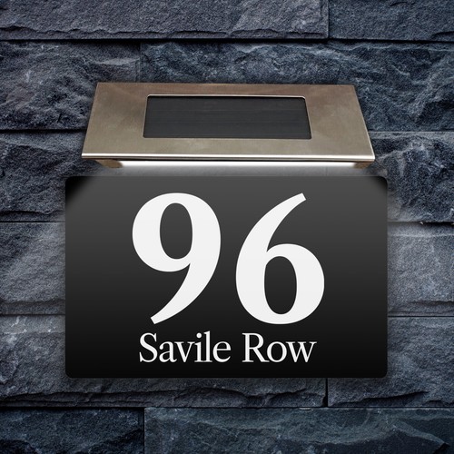House number plaques - number,