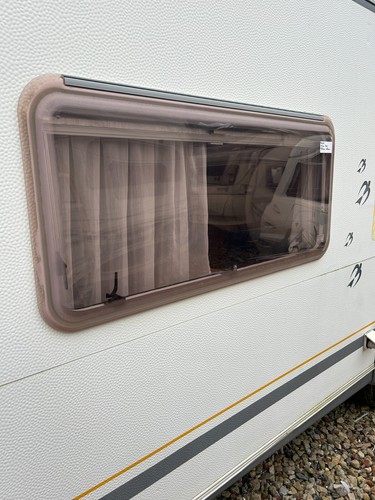 Knaus sudwind caravan side - knaus,