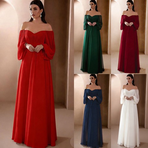 Lady formal chiffon dress - formal,