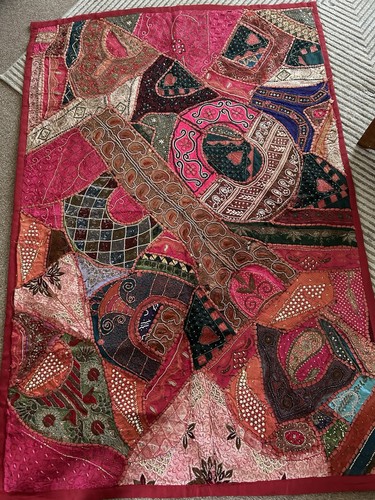Abstract hand beaded sequin - abstract,