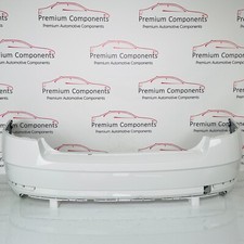 Skoda Octavia Mk3 Rear Bumper Genuine White Hatchback 2013 - 2017 [AJ169]