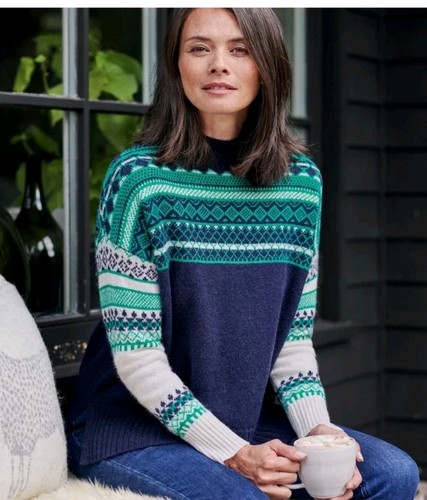 Woolovers fair isle pull - pull, over
