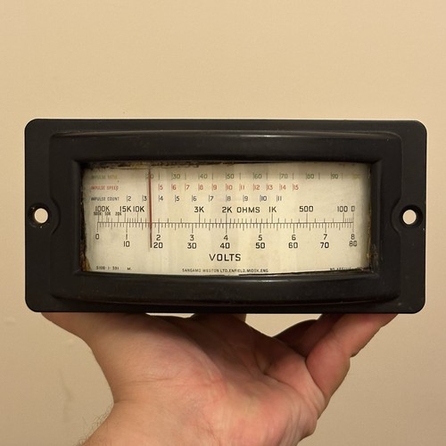 Vintage sangamo weston analog - vintage,