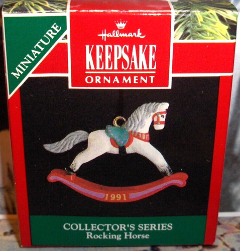 Rocking horse 1991 miniature - rocking, horse`1991`miniature-a
