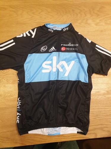 Sky team cycling - sky, size