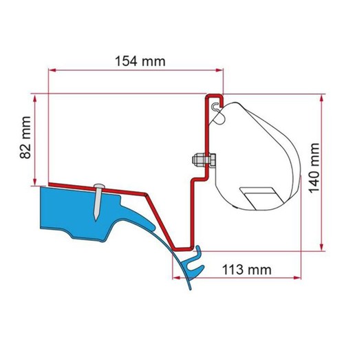 Fiamma kit for mercedes - fiamma,