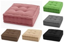 Fleece Armchair Booster Cushion Large Square Booster Seat Pad Thick 45x45x10cm