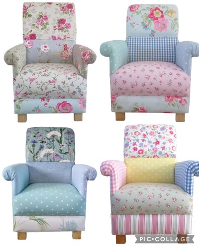 Adult armchairs patchwork - in,