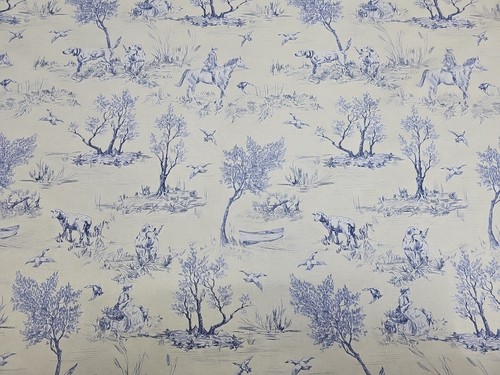 Cotton rich country toile - rich,