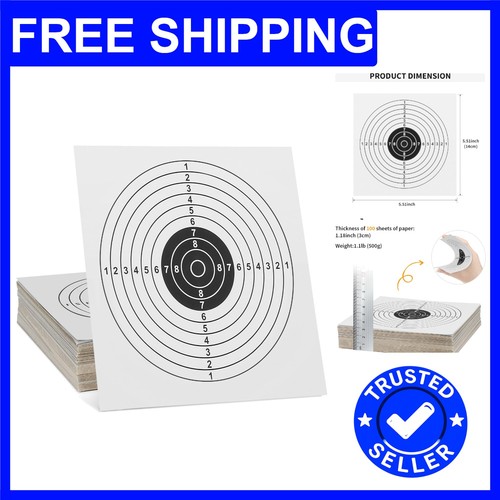 100 paper targets - ,