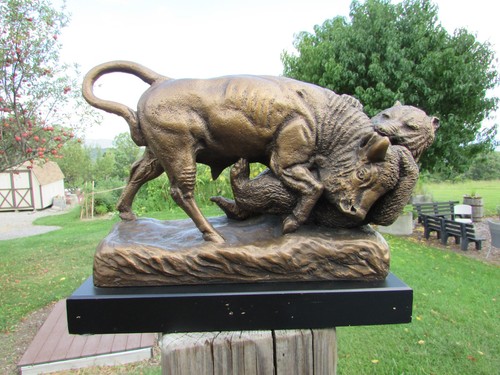 1965 bronze bull and - 1965,