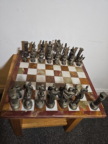 Vintage heavy roman - heavy, chess