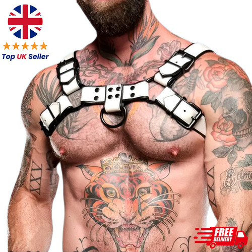 Men vegan leather harness - men’s,