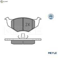 BRAKE PAD SET DISC BRAKE 025