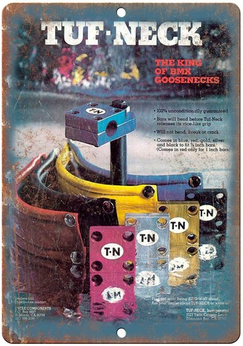 Tuf neck bmx gooseneck - gooseneck, ad