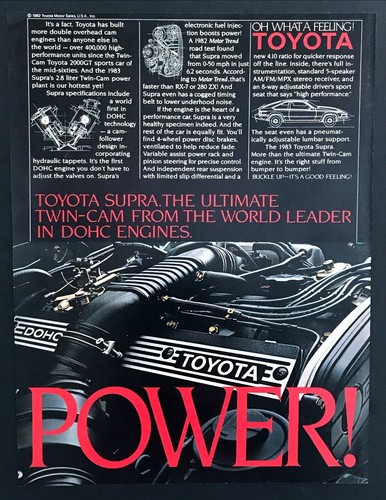 1983 toyota supra twin cam - 1983,
